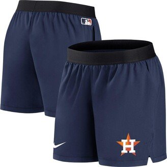 Women's Navy Houston Astros Authentic Collection Team Performance Shorts