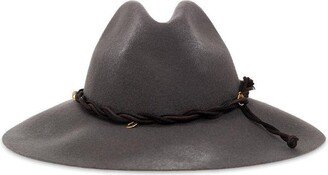 Wide Brim Fedora Hat