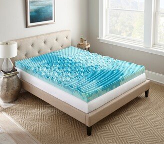 Henredon Gellux® Cooling Gel Foam Mattress Topper 3 4