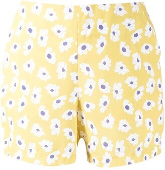 Daisy-Print Shorts