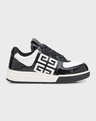 G4 Low-Top Leather Sneakers