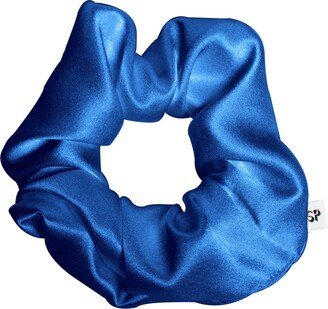 Studio Pia Aiya Organic Silk Scrunchie Cobalt