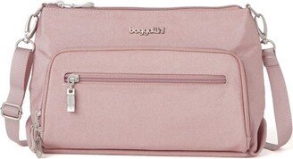 Day-to-Day Crobody Bag - BLUSH SHIMMER