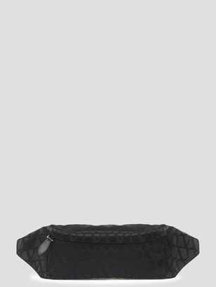 Black Iconographe Nylon Belt Bag