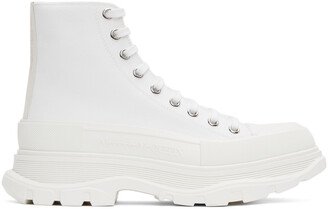 White High Tread Slick Sneakers