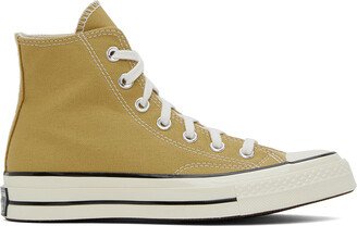 Tan Chuck 70 High Top Sneakers