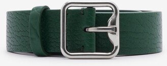 Leather B Buckle Belt Size: 100-AA