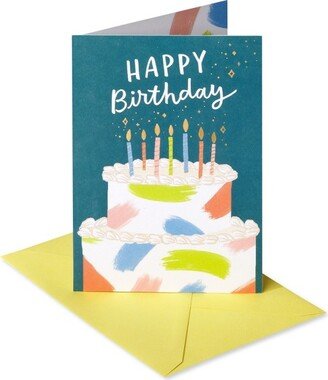 Carlton Cards Large Cake Birthday Card