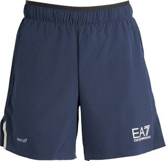 Logo Print Sports Shorts