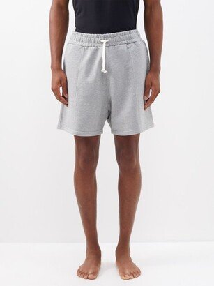 Drawstring-waist Cotton-terry Shorts