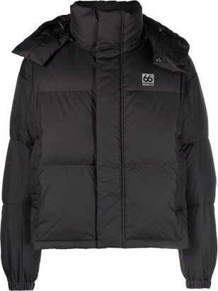 Dyngja cropped quilted down jacket