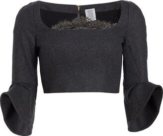 Enchanta Wool Crop Top