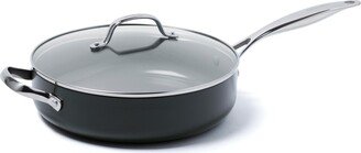 Valencia Pro 4.5-Qt. Ceramic Non-Stick Saute Pan & Lid