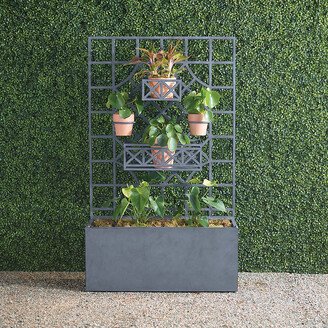 Alix Trough with Trellis Collection