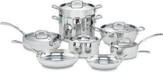 French Classic 13pc Stainless Steel Tri-Ply Cookware Set - FCT-13