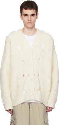 Off-White Rib Cardigan