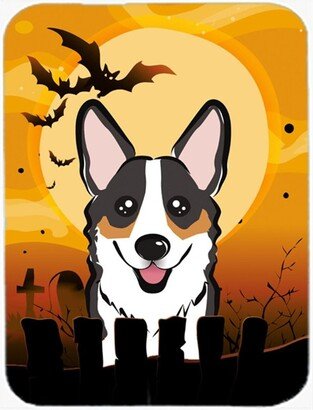 BB1813LCB Halloween Tricolor Corgi Glass Cutting Board