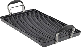 Advanced Home 10x18 Double Burner Griddle Onyx