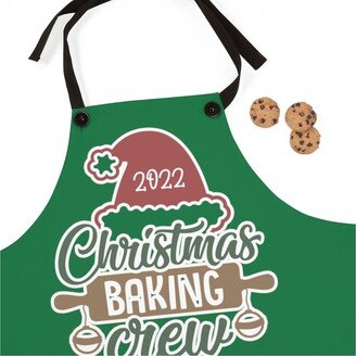 2022 Christmas Cookie Baking Crew Apron, Holiday Aprons For Families, Xmas Aprons, Family Member