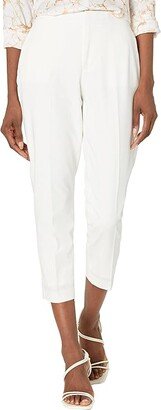 Cropped Sloane Ankle Pants (Ivory) Women's Clothing