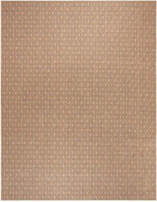 Palm Beach PAB512 Hand Woven Area Rug - Natural/Black - 8'x11'