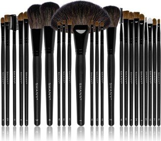 SHANY Professional Cosmetics Brush Set - Total Pro - 24 pieces