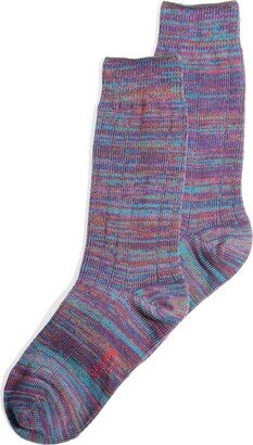 Tie Dye Cotton Blend Crew Socks