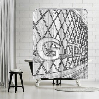 71 x 74 Shower Curtain, GTO Grill by Murray Bolesta