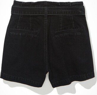 AE Paperbag Denim Mom Shorts