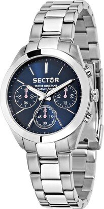 Sector No Limits Sector Women's R3253588501 120 Analog Display Analog Quartz Silver Watch