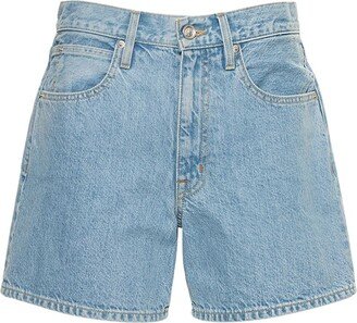 Walker cotton denim shorts