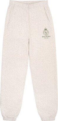 Logo Cotton-Blend Track Pants-AA