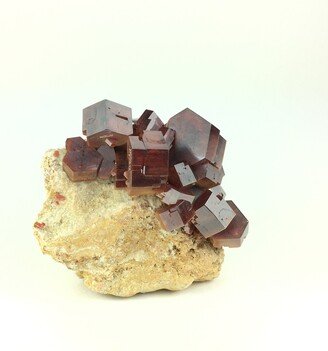 Vanadinite, Mibladen Mining District, Midelt Province, Drâa-Tafilalet, Morocco