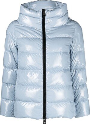 Quilted Puffer Jacket-AL