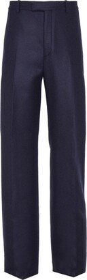 Pleated Wool Tailored Trousers