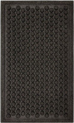 1'6x2'6 Impressions Dots Doormat Black - Mohawk