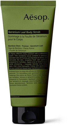 6 oz. Geranium Leaf Body Scrub