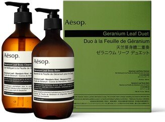 Geranium Leaf Body Care Kit (Duet)