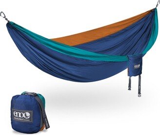 Eno DoubleNest Hammock - Lightweight, Portable, 1 to 2 Person Hammock - For Camping, Hiking, Backpacking, Travel, a Festival, or the Beach - Aqua/Sapp