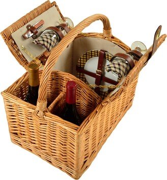 Vineyard Willow Wine, Picnic Basket with service for 2