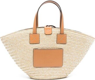 Straw Tote Bag-AC