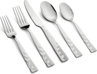 Blossom Sand 20-Piece Flatware Set, Service for 4