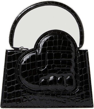 Ester Manas Heart-Motif Embossed Top Handle Bag