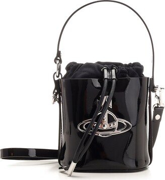 Daisy Small Drawstring Bucket Bag