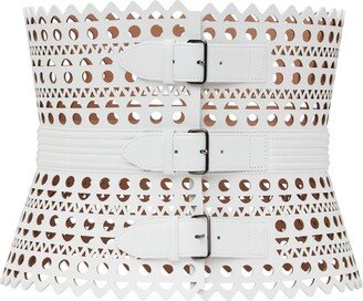 White 1992 Large Vienne Corset Belt