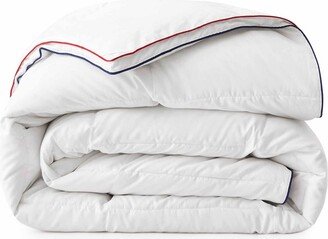 Medium Weight Extra Soft Feather Comforter with Duvet Tabs, Twin