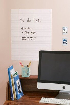 Dry-Erase Notebook Wall Decal