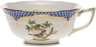 Rothschild Bird Borders Blue Teacup #1