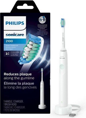 Philips Sonicare 2100 Rechargeable Electric Toothbrush - HX3661/04 - White