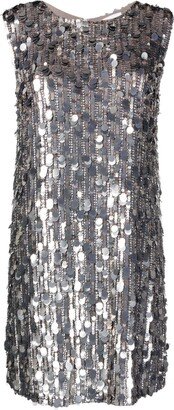 Sequined Sleeveless Dress